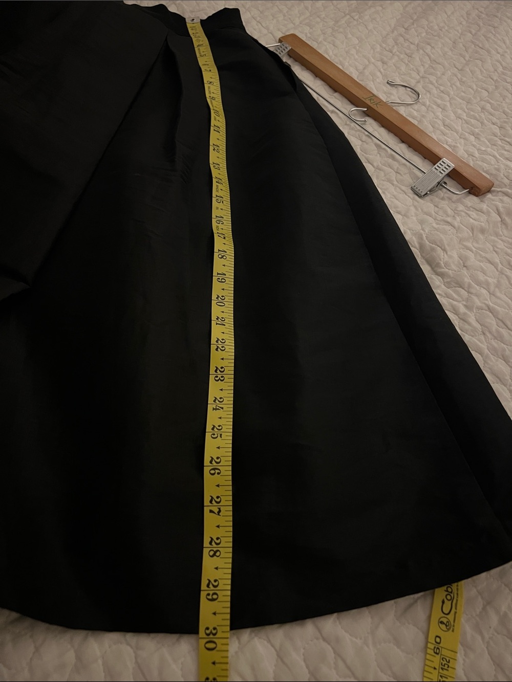 🌻Studio Black A-Line Full Midi Skirt - Picture 7 of 8